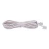 Generic 6P2C RJ11 Male to Male Plug Telephone Line Cable Wire 5M