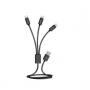 Miniso Durable 1.8m 3-in-1 Type-C Charging Cable 2A - PDQ Not Included