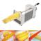 Generic Stainless Steel Manual Spiral Tornado Tower Hand Shake Potato Rotary Chips Twister Slicer Cutter
