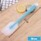 Generic (TypeA S Blue)1pc Big Size Colorful Silicone Pastry Spatula