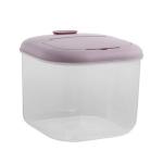 Generic Rice Storage Box Sealed Cereal Dispenser Insect Proof Moisture Proof Pet Dog Food Storage Box(Pink L)
