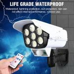 Generic Remote Controlled Motion Sensor Fake Camera Wall Solar Light