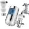 Generic Hi Tech Ceramic Cartridge Tap Water Purifier, Silver
