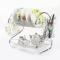 Generic 2 Layer Stylish Stainless Dish Rack
