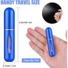 Generic 5ml Portable Refillable Perfume Empty Atomizer Bottle, Blue