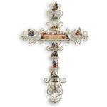 Generic The Life of Christ Collection Display Cross Sticker Wall