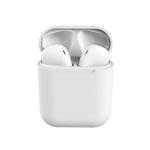 Fashion InPods12 Macaron Wireless Bluetooth 5.0 Touch Control Sports Earphones Earbuds-White