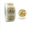 Generic 500Pieces 1 Inch Thank You For Supporting My Business LOVE