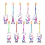 Generic LED Number  Flashing Birthday Candles