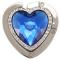 Generic Heart-Shape Foldable Purse Handbag Hanger Hook