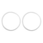 Generic 2 Pcs Rubber Gasket Seal Ring 20cm Inner Dia for 4L Pressure Cooker