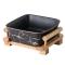 Generic Northern European Marble Pattern Ceramics Square Fruit Salad Bowl Home Decoration Tableware Fruit Plate 1
