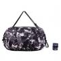 Generic Foldable Grocery Tote Bags Reusable Shopping Bag Eco Friendly Machine Washable Shopper Bags Storage Bags, Black