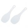 Generic Plastic Rice Paddle Spoon Scoop 7.8 Inch Length