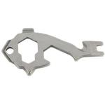 Generic 20 In 1 Screwdriver Wrench Opener Keychain EDC Multi Tool Pocket Survival Kit