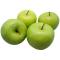 Generic 4 Large Artificial Green Apples-Fruit