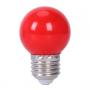 Generic E27 3W 6 SMD LED Energy Saving Globe Bulb Light Lamp AC 110-240V, Red