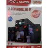 Royal Sound Multimedia Speaker System Sub-woofer 2.1CH BT/USB