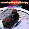 Generic A9 Wireless Fingerprint Touch Bluetooth Earphone Headset With Call Mic