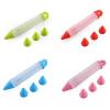 Brookside 4Pcs Silicone Food Writing Pen Cake Decorating Tools DIY Decorating Pen for Cake Cookie Cream Pastry Chocolate