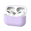 Generic (Only Case) Silicone Protective Case Cover Storage Box For AirPods Pro 3 Bluetooth Earphone-Purple