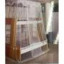 Generic Comfy Mosquito Net For Double Decker Beds Free Size - White