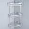 Generic Space Aluminum Bathroom Triangle Shelf -3Layers