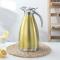 Generic 2L Gold Stainless Steel Vacuum Flask