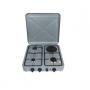 Nunix 3 Gas + 1 Electric Classy Table Top Cooker Burner Stove