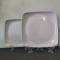 Melamine 6pcs Beatiful Square Wave Flower Plates