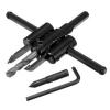 Generic Adjustable 30-300MM Circle K Hole Drill Bit Kit Metal Wood D