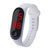 Generic Adjustable Strap Button Control LED Display Electronic-White