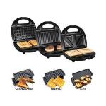 Sokany Sandwich Maker 3 In1 Bread Toaster,.