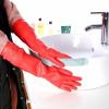 Generic Rubber Cleaning Kitchen Dishwashing Glove