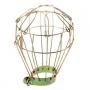Generic Iron Wire Bulb Cage, Clamp On, Old Look, Vintage Lighting,