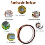 Generic High Temperature Heat Resistant Tape Electronic Polyimide Tape For Masking, Soldering, Electrical, Heat Transfer Vinyl, 3D Printers