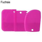 Generic 3 Pcs/Set Plastic Pastry Dough Icing Fondant Cake-Fuchsia