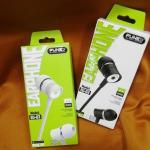 Punex 2PCS STEREO ISOLATION  EARPHONES-white$Black