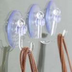 Generic Set Of 10 Strong Suction Cup Hooks