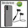 Generic Xiaomi Redmi 9A Cover - Black + Free Earphones