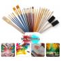 Generic 25Pcs PaintBrushes Starter Kit