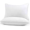 Fashion Decorative Set Of 2 Bed Pillow -Pure Fibre Filled