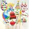 Generic 18Pcs Happy Birthday Colourful PhotoBooth Props Set
