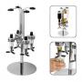 Generic Bar Butler Wall Mounted Wine  Cocktail  30ml Chroma+Silver