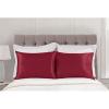 Fashion 2 Pack Satin Pillow Case Silk Pillowcase Bed Pillow Case