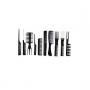 Fashion 10Pcs Black Pro Salon Hair Styling Combs