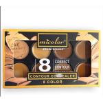 Micolor 8 Correct Contour Concealer Palette Cream - All Skin Tones