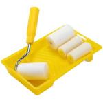 Generic 6Pcs 2 Inch Paint Roller Tray Set For Wall Painting Repair
