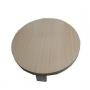 Generic Chapati Rolling Board And Rolling Stick - Brown