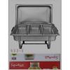 Signature TRIPPLE CHAFFING DISHES STAINLESS STEEL STRONG DURABLE